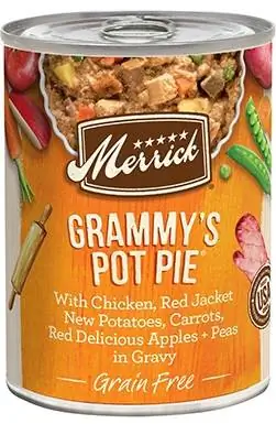 Merrick Grain Wet Dog Food Grammy's Pot Pie