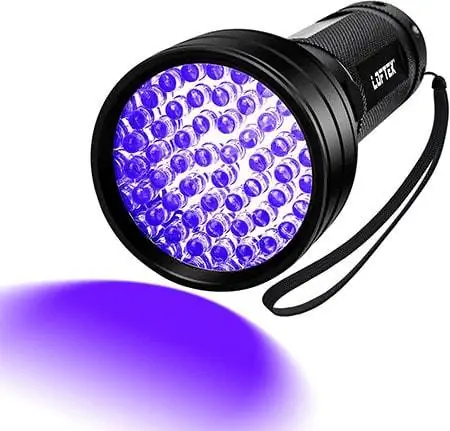 LOFTEK UV Flashlight Dub Lub Teeb