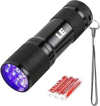 Đèn pin chiếu sáng Ever Black Light