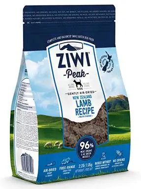 Receita sem grãos de cordeiro ZIWI Peak