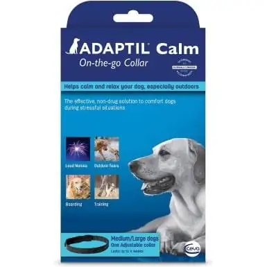 Adaptil On-the-Go Calming dab tshos rau dev