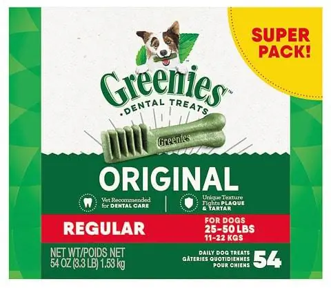 Greenies Yetişkin Düzenli Köpek Diş Tedavileri