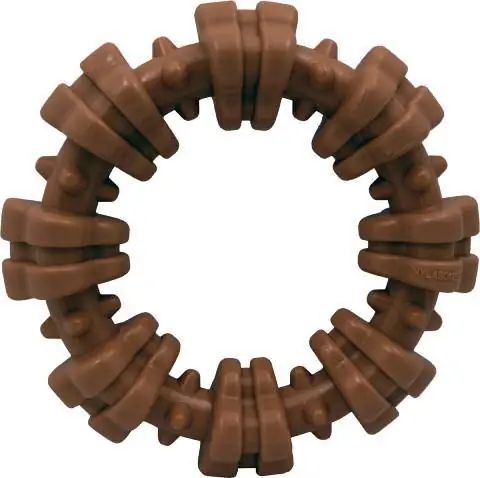 Играчка за дъвчене на кучета Nylabone Power Chew Textured Ring Flavor