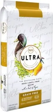 NUTRO ULTRA GRAIN FREE ზრდასრულთა მშრალი ძაღლის საკვები იხვი