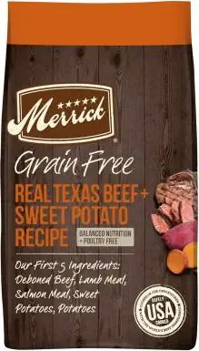 غذای سگ بیف Merrick Real Texas