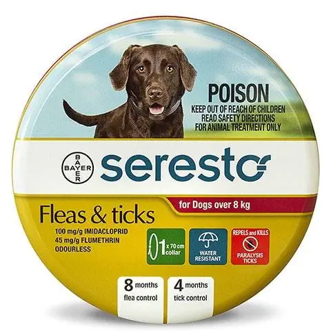 Seresto Flea at Tick Collar para sa mga Aso