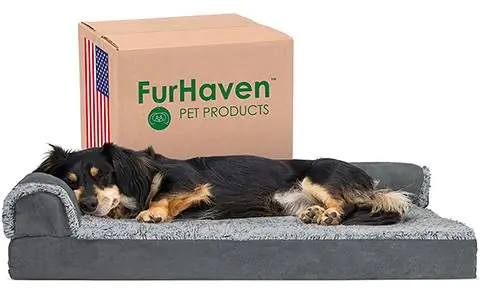 Furhaven Deluxe Orthopedic Dog Bed