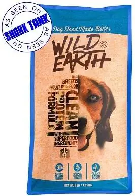 อาหารสุนัขแบบแห้งสูตรโปรตีนสูง Wild Earth Vegan