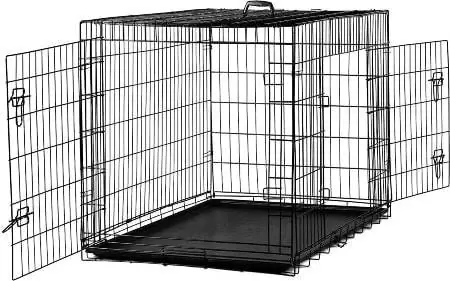 Paws & Pals Oxgord Double Door Wire Dog Crate