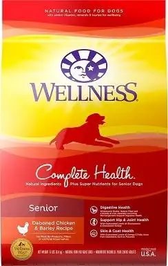 Сухой корм для собак Wellness Complete He alth Senior с курицей и ячменем без костей