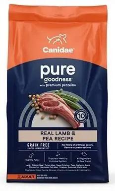 CANIDAE χωρίς σιτηρά PURE Dry German Shepherd Dog Food