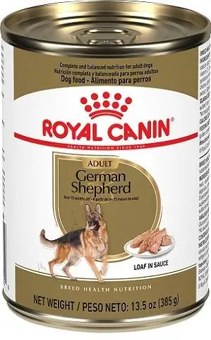 Pão de pastor alemão Royal Canin em molho Comida enlatada para cães