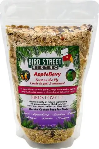 Bird Street Bistro AppleBerry Feast ntawm Fly Bird Food