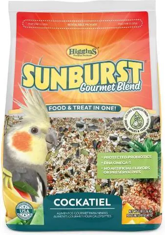 Корм Higgins Sunburst Gourmet Blend для кореллы