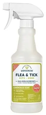 Wondercide Topical & Indoor Spray për pleshtat dhe rriqrat për qen dhe mace