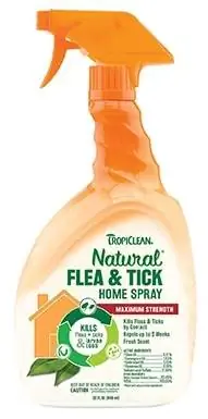 Spray në shtëpi TropiClean Natural Flea & Tick