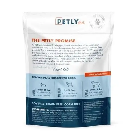 Petly CBD Pet Hemp CBD priboljški za pse