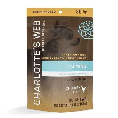 Charlotte's Web Calming Chews for Dogs