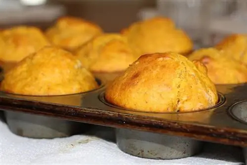 pan de maíz recién horneado