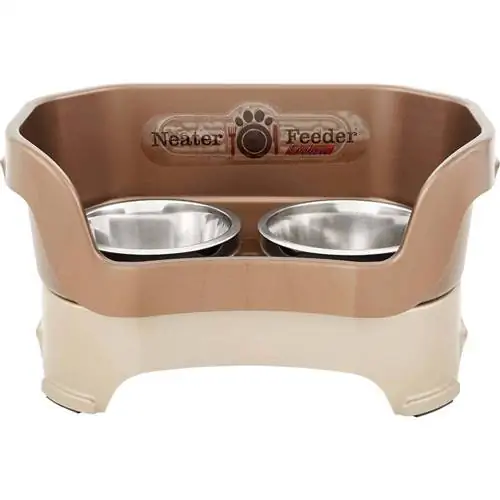 Neater Pets Neater Feeder Deluxe Elevated at Mess-Proof Dog Bowls