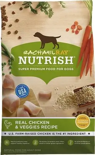 Recepta de pollastre i verdures naturals de Rachael Ray Nutrish Menjar sec per a gossos