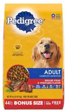 Pedigree Kompletní výživa Grilovaný steak a psí granule s příchutí zeleniny