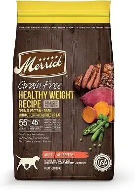 5Merrick Grain-Free He althy Weight Recipe Dry Dog Food