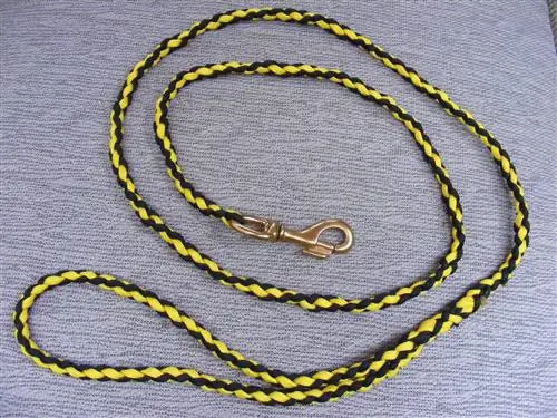 Metalinis ir „Paracord“pavadėlis šunims – „Four Oaks Crafts“.