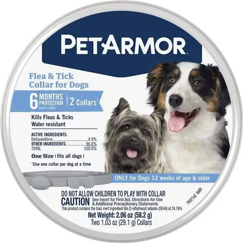 PetArmor Flea & Tick Collar kwa Mbwa