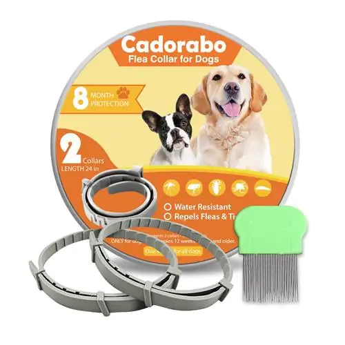 Cadorabo Flea at Tick Collar para sa mga Aso