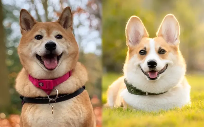 Akita Corgi Mix: Slike, njega, temperament & Osobine