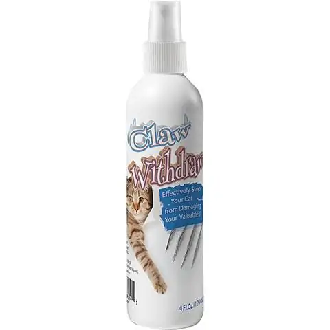 Үй жаныбарлары үчүн MasterMind Claw тартып алуу тырмап кетүүгө тоскоол болгон Cat Spray