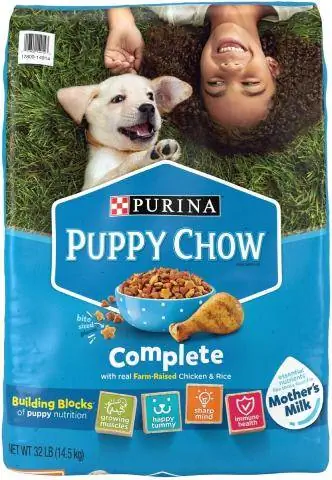 Puppy Chow komplett igazi csirke száraz kutyaeledel