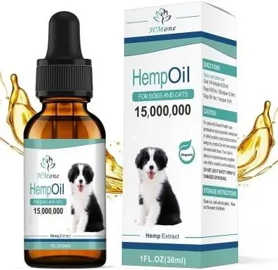 HMone - Max Potency Organic Hemp Oil para sa Mga Aso at Pusa