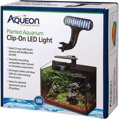 Lumină LED cu clips pentru acvariu plantat Aqueon