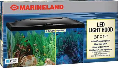 Marineland LED Fish Aquarium Light Hood