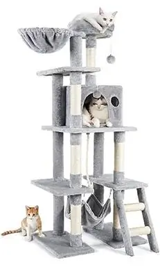 Rabbitgoo de 61 pulgadas. Árbol para gatos y condominio