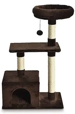 Amazon Basics Cat Tree med plattform