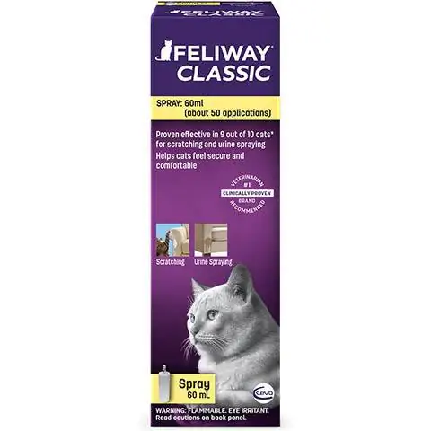 اسپری آرامش بخش کلاسیک Feliway برای گربه ها