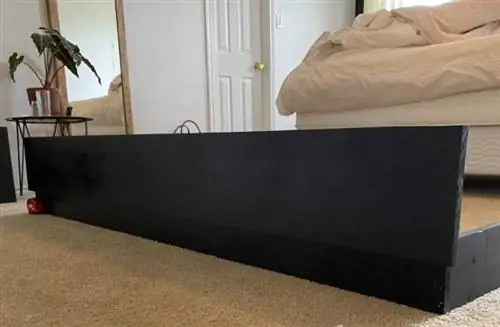 DIY Faux Bed Frame Cover