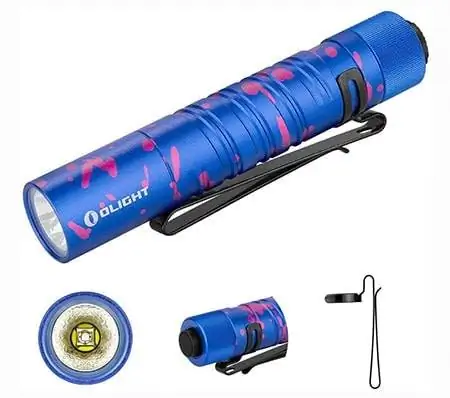 Lampe de poche UV OLIGHT I5UV EOS, porte-clés 365 nm lumière ultraviolette pratique détecteur de lumière disponible pour les taches d'animaux domestiques, les scorpions de chasse