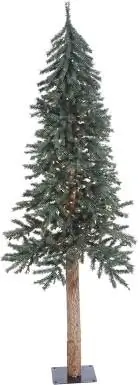 Vickerman 6' Natural Bark Alpine kunstigt juletræ