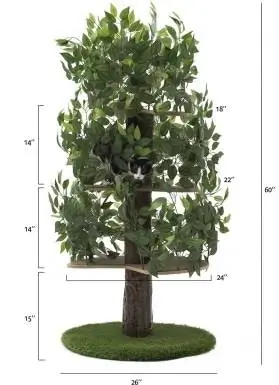 Arbre per gats rodó i modern de 60 polzades On2Pets