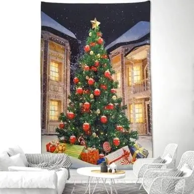 NASKY kerstboom tapijt