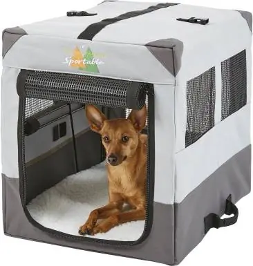 MidWest Canine Camper Single Door Collapsible Soft Sided Dog Crate