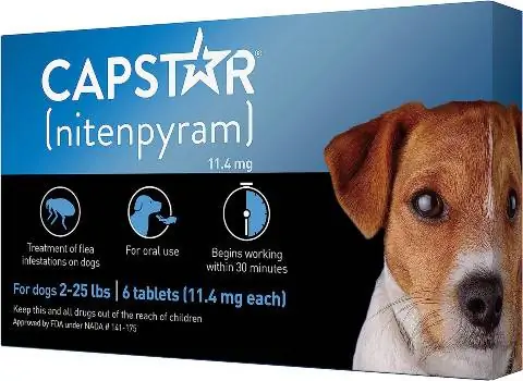 Capstar Flea Trattamento Orale per Cani