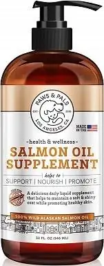 Paws & Pals PTWS-01-32 Olio di salmone selvatico dell'Alaska