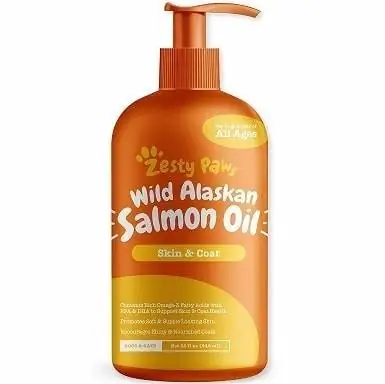 Suplemen Minyak Salmon Zesty Paws