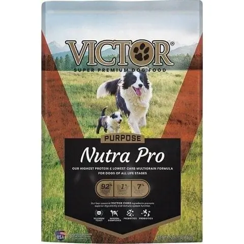 VICTOR Nutra Pro Active Puppy құрғақ ит тағамын таңдаңыз