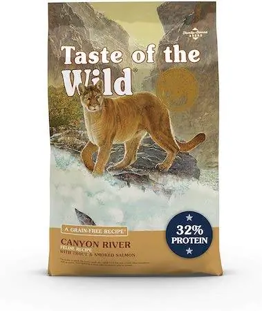 Вкус кошачьего корма Wild Canyon River